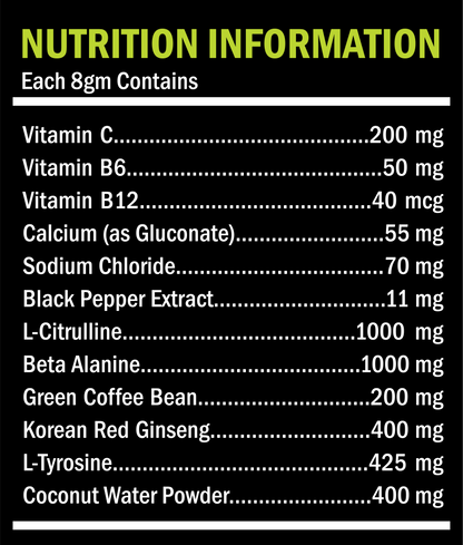 KRAZOR PREWORKOUT